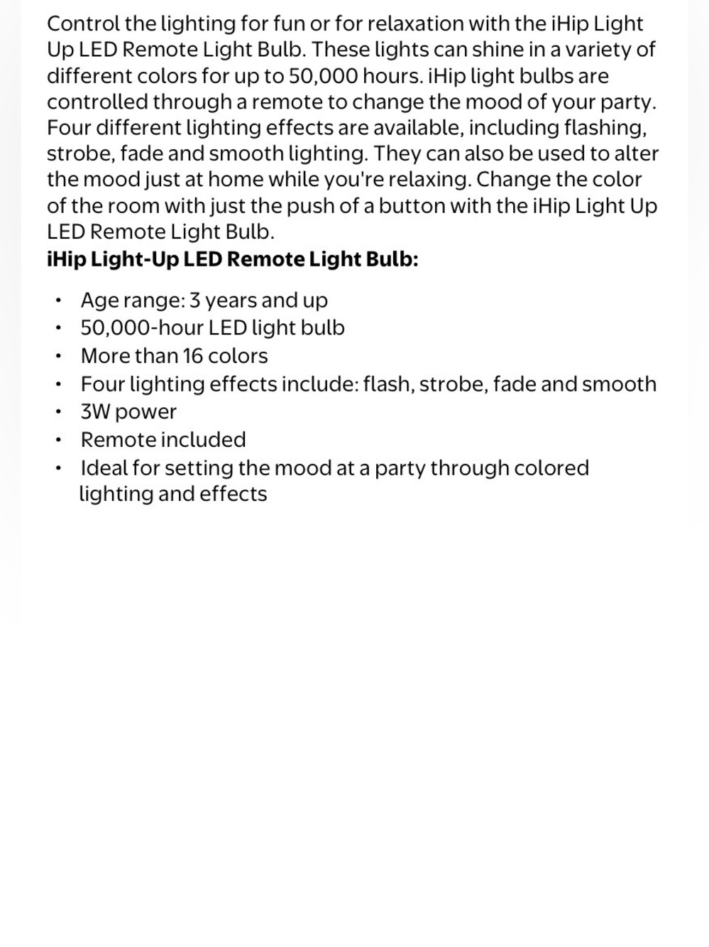 h.i.p. Multi-Color LED Bulb - Green Highlight - Picture 5 of 11